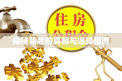 密山揭秘背后的真相与选择指南