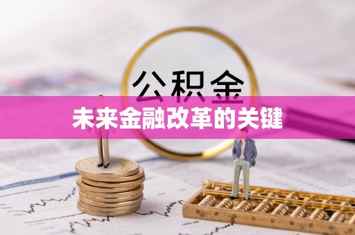 密山未来金融改革的关键